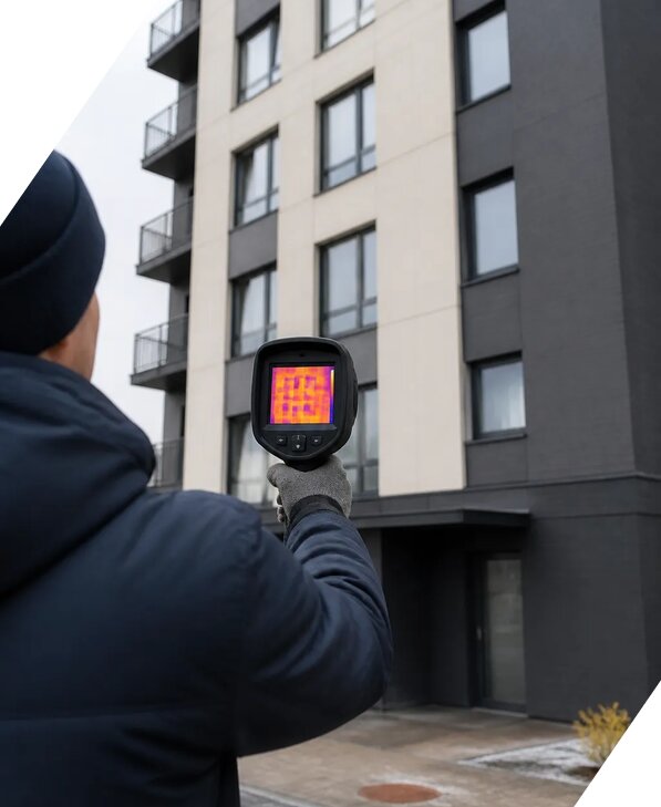 Тепловизионное обследование зданий в Дубне от 5105 р. | ЭкспертизаРоссия