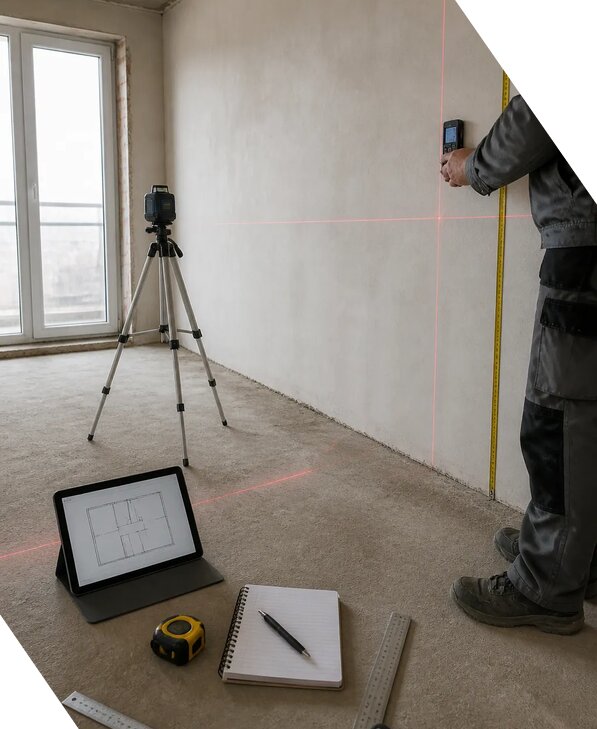 Профессиональные обмерные работы помещений в Дубне